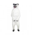 WILD LIFE/AA Ours blanc debout - Cible 3D