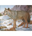 JVD Moyen Gibier Loup/Sanglier - Blason Animalier